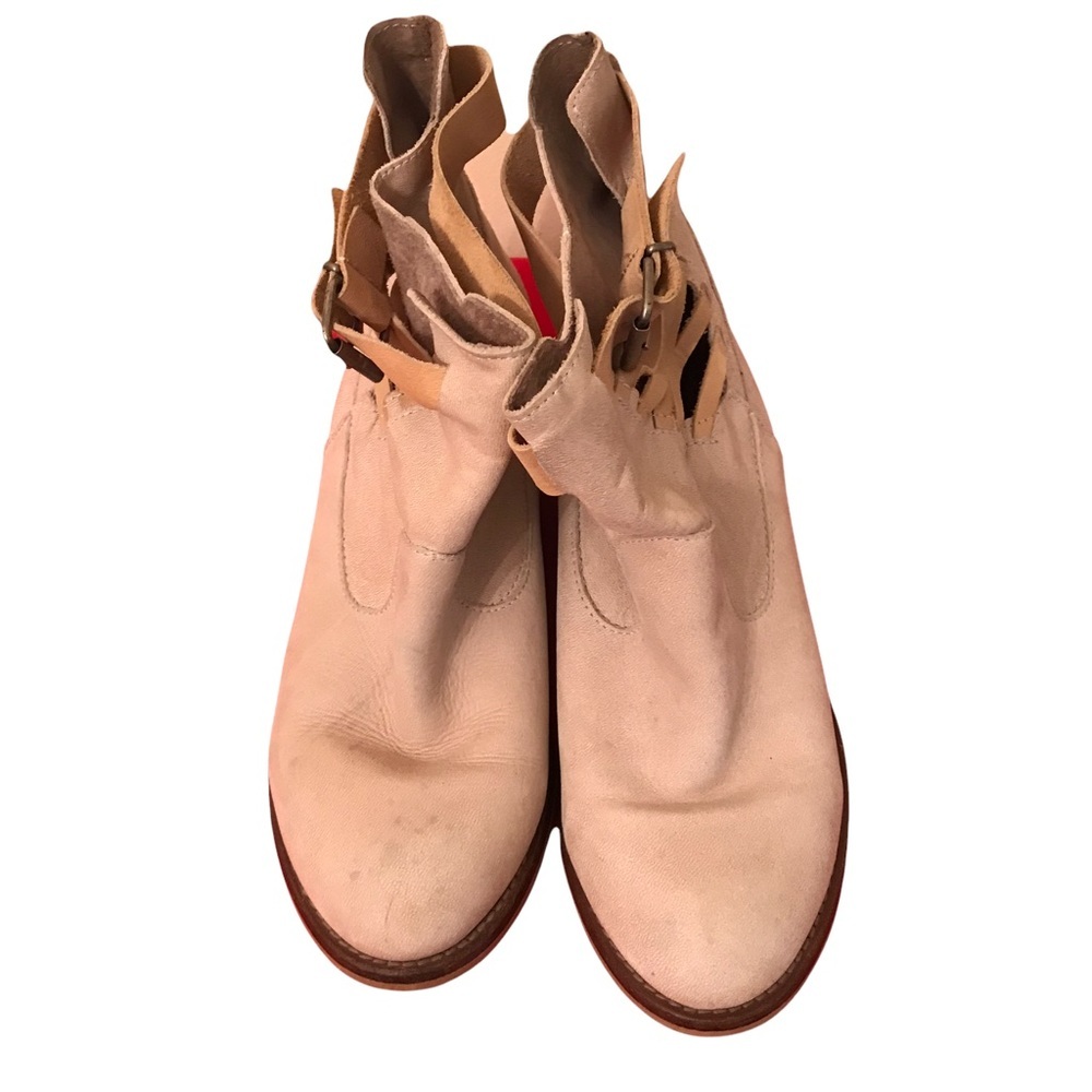 Coolway Tan Leather Ankle Boots